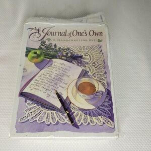 Handcrafting Kit  A Journal Of Ones Own Make Your Own Journal